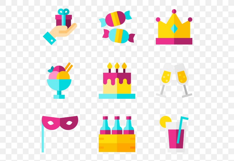 Birthday Party Clip Art, PNG, 600x564px, Birthday, Area, Confetti, Data, New Year Download Free