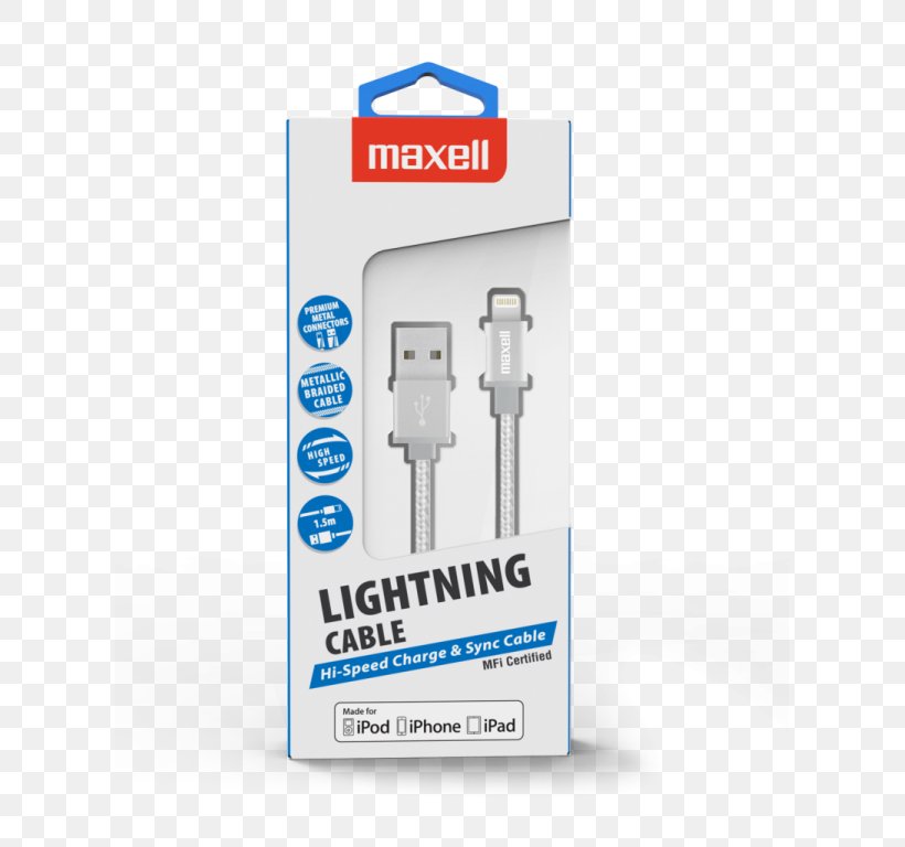 Electrical Cable Lightning AC Adapter Power Bank Electrical Connector, PNG, 611x768px, Electrical Cable, Ac Adapter, Brand, Cable, Consumer Download Free