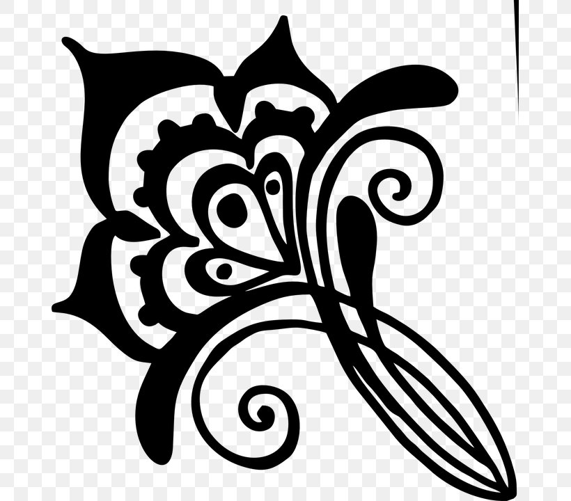 Henna Mehndi Drawing Art, PNG, 671x720px, Henna, Art, Artwork, Black And White, Color Download Free