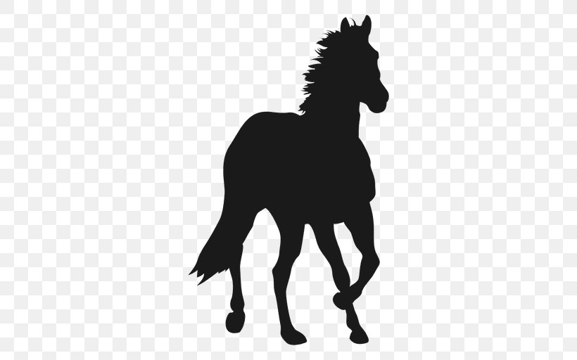 Horse Desktop Wallpaper Clip Art, PNG, 512x512px, Horse, Black And White, Bridle, Colt, Display Resolution Download Free
