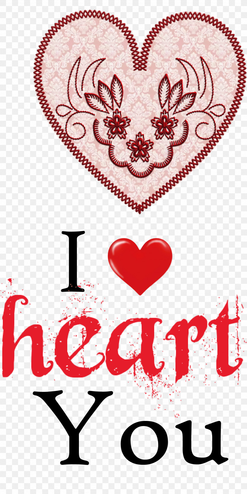I Heart You Valentines Day Love, PNG, 1847x3685px, I Heart You, Geometry, Line, Love, M095 Download Free