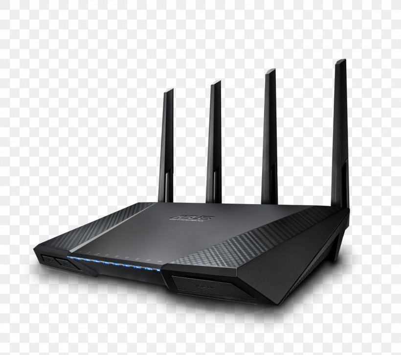 ASUS RT-AC87U Wireless Router Gigabit Ethernet, PNG, 1400x1238px, Asus Rtac87u, Asus, Computer Network, Data Transfer Rate, Electronics Download Free