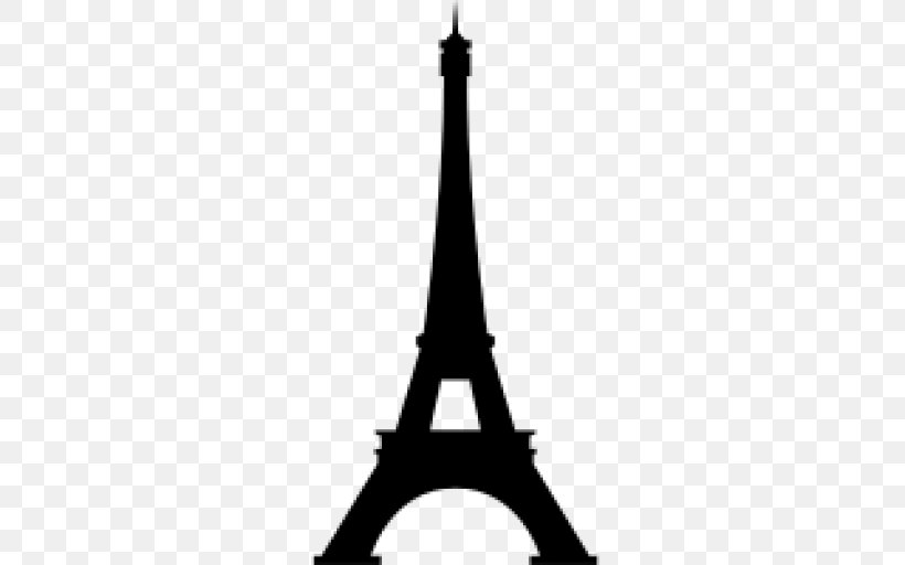 Eiffel Tower, PNG, 512x512px, Eiffel Tower, Black And White, Depositphotos, France, Landmark Download Free