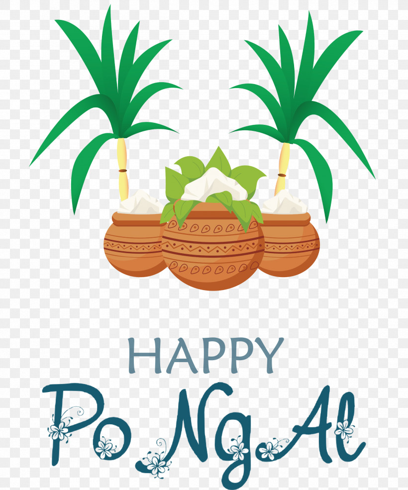 Happy Pongal Pongal, PNG, 2496x3000px, Happy Pongal, Arecales, Flower, Fruit, Hay Flowerpot With Saucer Download Free