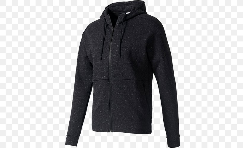 Hoodie Jacket Adidas T-shirt Clothing, PNG, 500x500px, Hoodie, Adidas, Black, Clothing, Coat Download Free