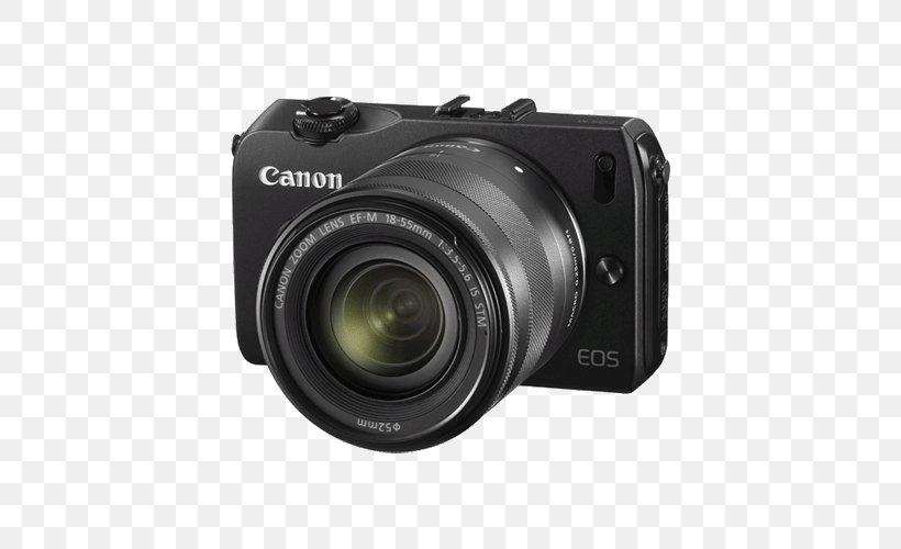 Canon EOS M Canon EF Lens Mount Canon EF-M 18–55mm Lens Canon EF-M Lens Mount, PNG, 500x500px, Canon Eos, Camera, Camera Accessory, Camera Lens, Cameras Optics Download Free