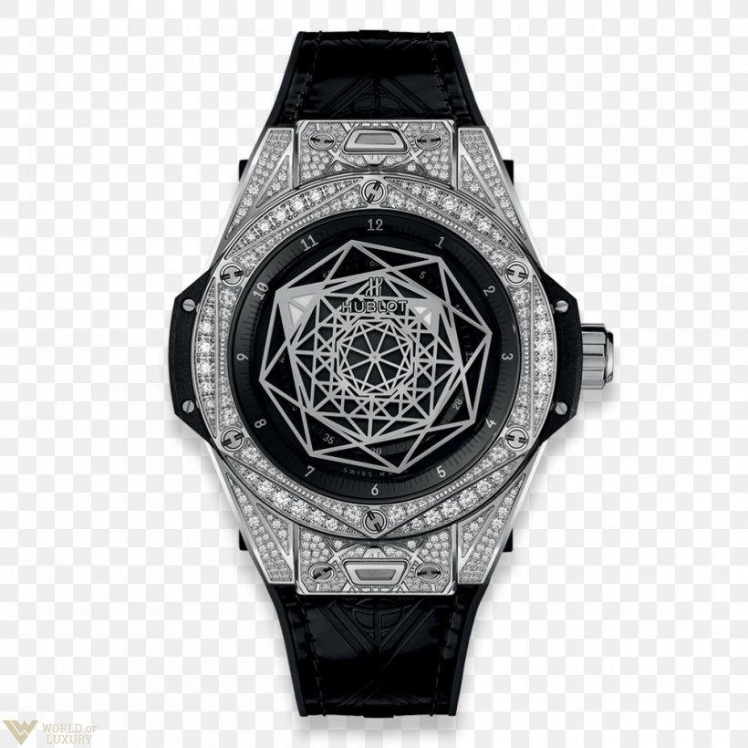 Hublot Sang Bleu Watch Bezel Jewellery, PNG, 1000x1000px, Hublot, Bezel, Bling Bling, Brand, Counterfeit Watch Download Free