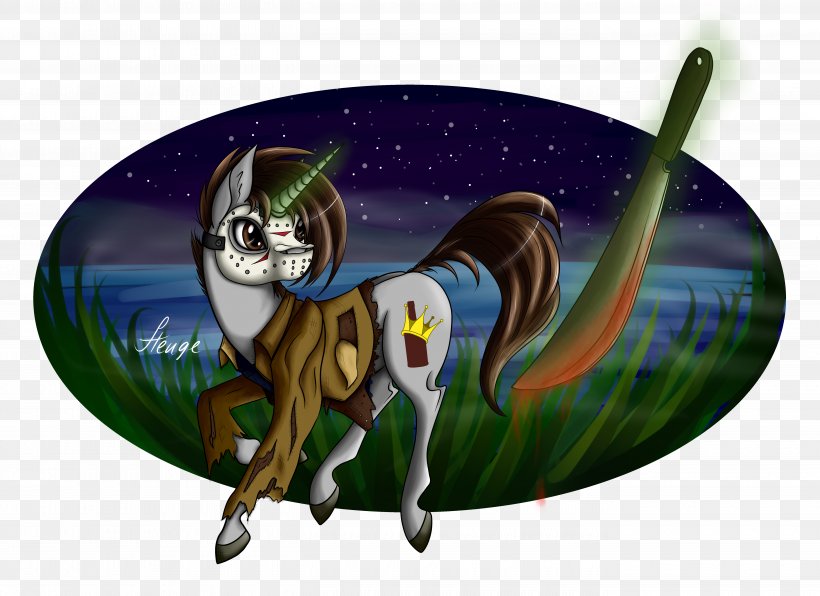 Jason Voorhees Pony Pamela Voorhees Freddy Krueger Michael Myers, PNG, 5500x4000px, Jason Voorhees, Deviantart, Drawing, Fan Art, Fictional Character Download Free