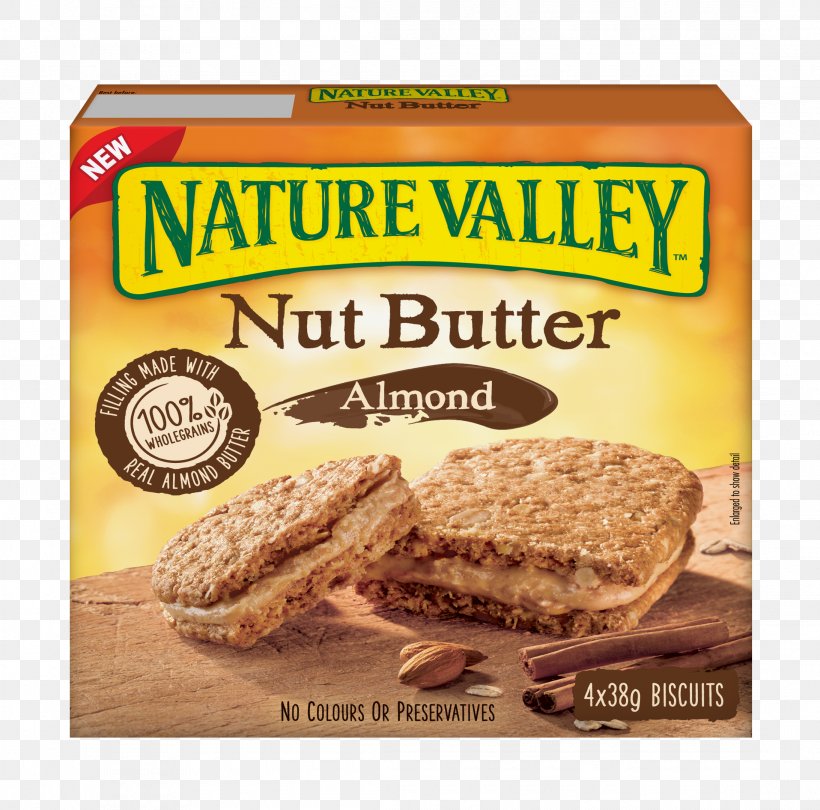 Nut Butters Nature Valley Peanut Butter Biscuit, PNG, 2185x2159px, Nut Butters, Almond Butter, Baked Goods, Biscuit, Biscuits Download Free