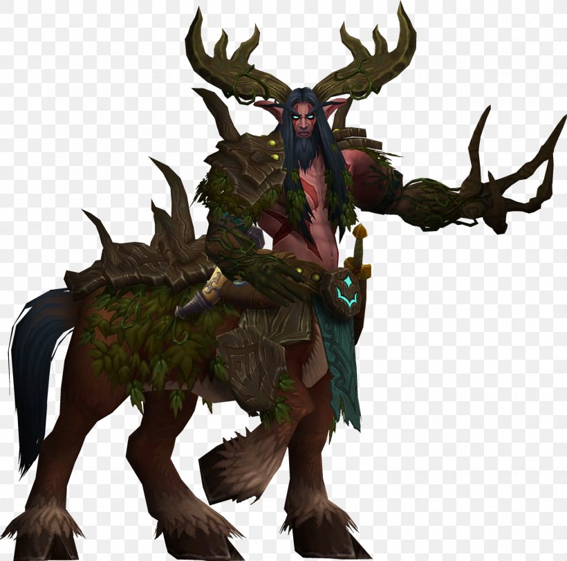Cenarius World Of Warcraft: The Burning Crusade Warcraft III: The Frozen Throne Art, PNG, 1516x1500px, Cenarius, Antler, Armour, Art, Deer Download Free