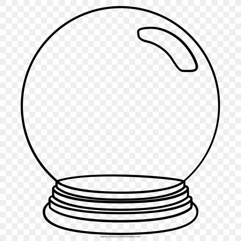 Crystal Ball Drawing Coloring Book, PNG, 1000x1000px, Crystal Ball, Area, Ball, Black And White, Coloring Book Download Free
