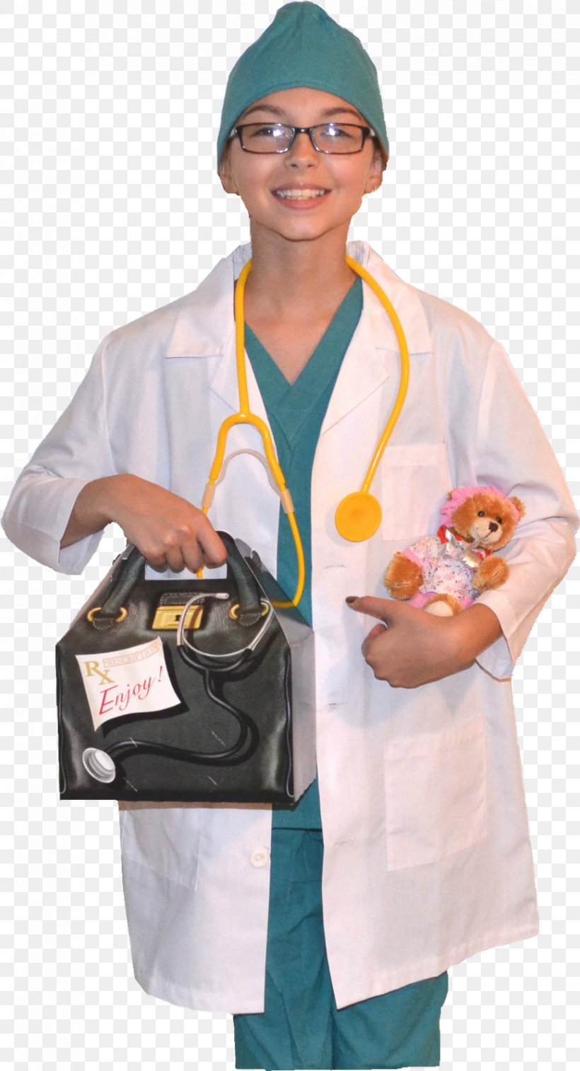 Physician Costume Scrubs Lab Coats Child, PNG, 867x1600px, Physician, Bag, Child, Clothing, Costume Download Free