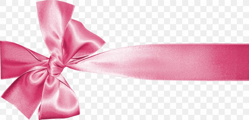 Pink Ribbon, PNG, 3600x1747px, Pink, Computer Software, Designer, Magenta, Petal Download Free