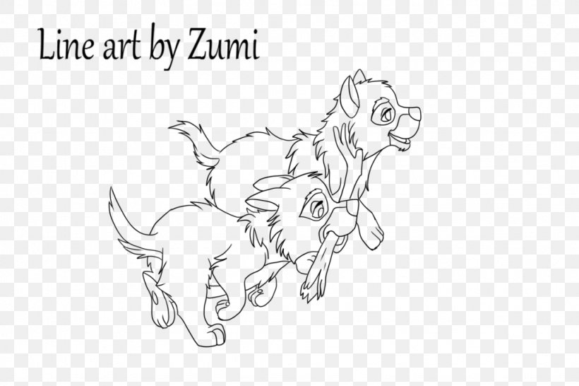 The Jungle Book Puppy Line Art Dog Sketch, PNG, 1024x683px, Watercolor, Cartoon, Flower, Frame, Heart Download Free