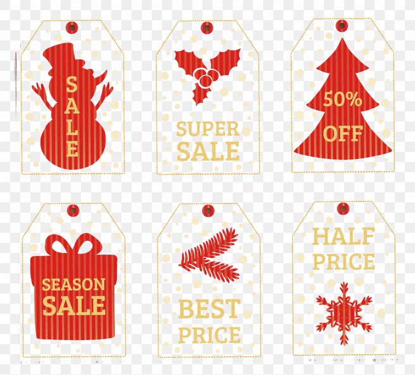Christmas Tag Discounts And Allowances, PNG, 3333x3015px, Christmas, Brand, Christmas Ornament, Computer Software, Discounts And Allowances Download Free