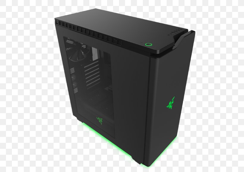 Computer Cases & Housings NZXT Computer Case H440 Special Edition Black-Green, EU Video Game ATX, PNG, 770x578px, Computer Cases Housings, Atx, Computer, Computer Accessory, Computer Case Download Free