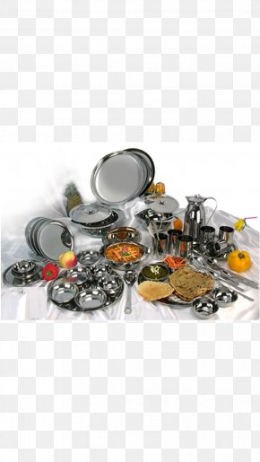 Kitchen - Stainless Steel Dinner Tableware Kitchen Bowl PNG
