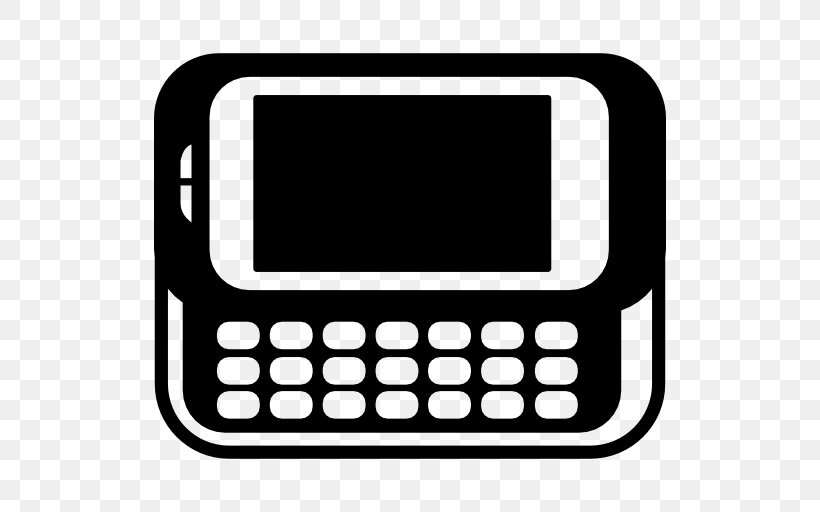 Telephony IPhone Telephone, PNG, 512x512px, Telephony, Area, Black And White, Communication, Electronic Device Download Free