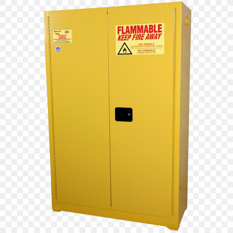 Homak 45 Gallon Self-Closing Safety Cabinet Manufacturing Cabinetry Tool, PNG, 1200x1200px, Manufacturing, Cabinetry, Door, Drum, Flammable Liquid Download Free