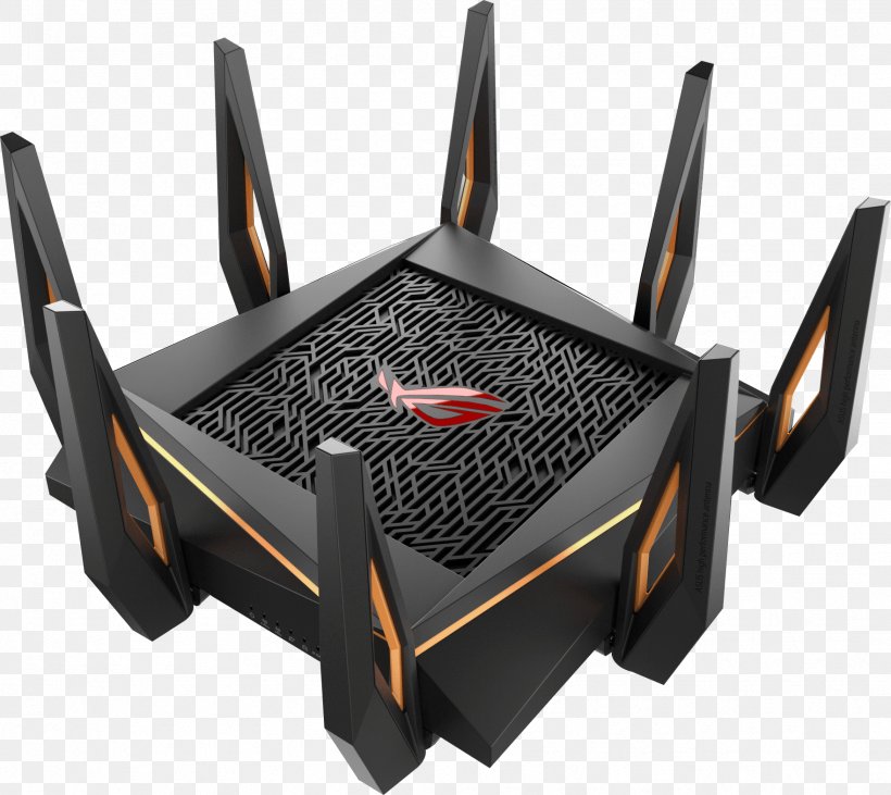 Laptop Router IEEE 802.11ax Republic Of Gamers Wi-Fi, PNG, 1761x1570px, 10 Gigabit Ethernet, Laptop, Asus, Automotive Exterior, Computer Network Download Free