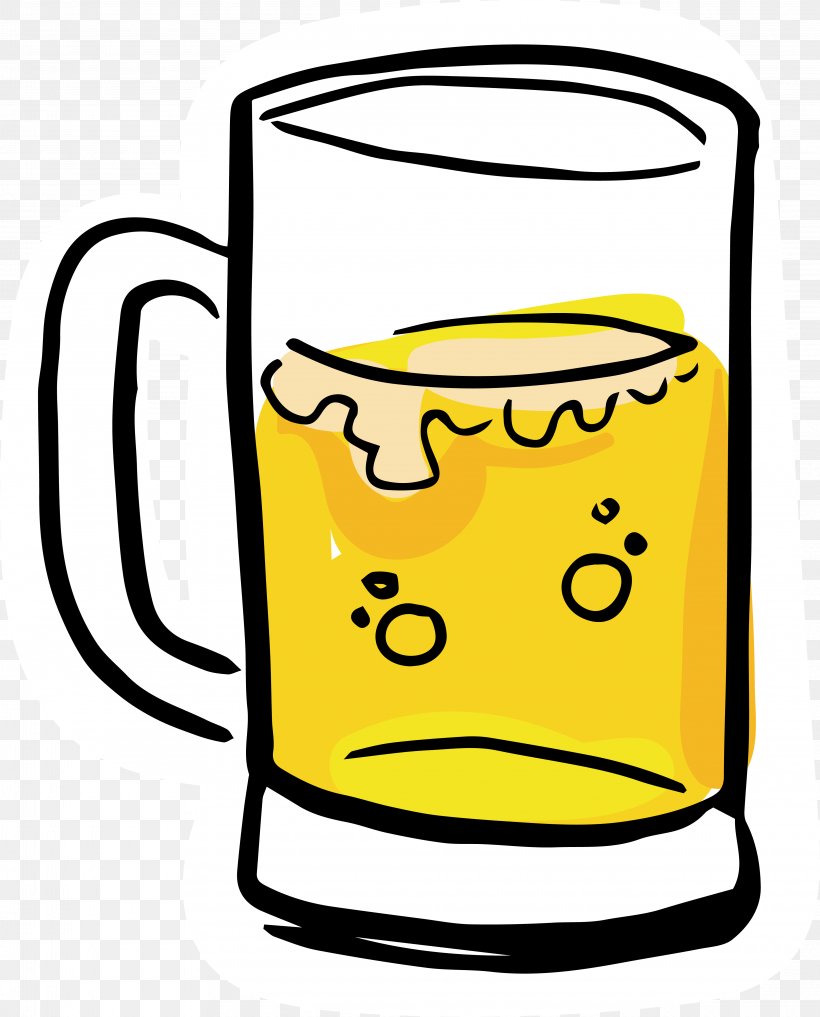 Beer Glassware Drawing Clip Art, PNG, 4050x5026px, Beer, Area, Beer Glassware, Cartoon, Cup Download Free