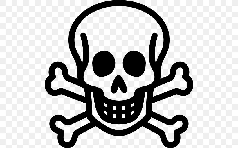 Poison Toxicity Clip Art, PNG, 512x512px, Poison, Black And White, Bone, Death, Human Skull Symbolism Download Free