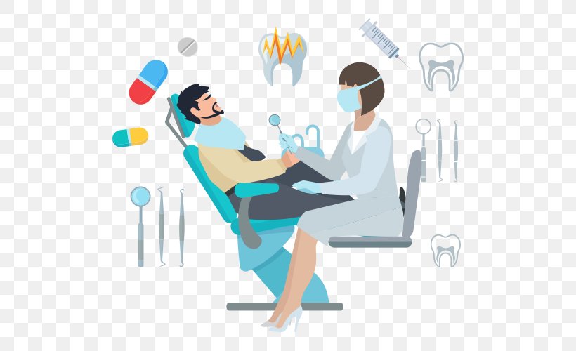 Health Care Tooth Therapy, PNG, 500x500px, Cartoon, Area, Arm, Bleeding On Probing, Business Download Free