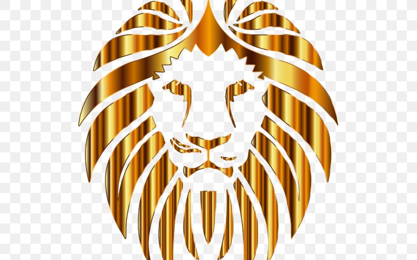 Lion Clip Art Image, PNG, 512x512px, Lion, Big Cats, Carnivoran, Cat Like Mammal, Computer Download Free