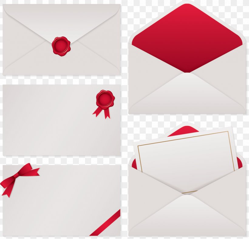 Paper Red Envelope Material, PNG, 976x937px, Paper, Envelope, File Folder, Heart, Mail Download Free