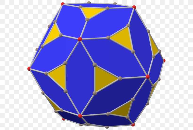 Polyhedron Chamfer Rhombic Triacontahedron Geometry Truncation, PNG, 600x551px, Polyhedron, Area, Chamfer, Cobalt Blue, Disdyakis Triacontahedron Download Free