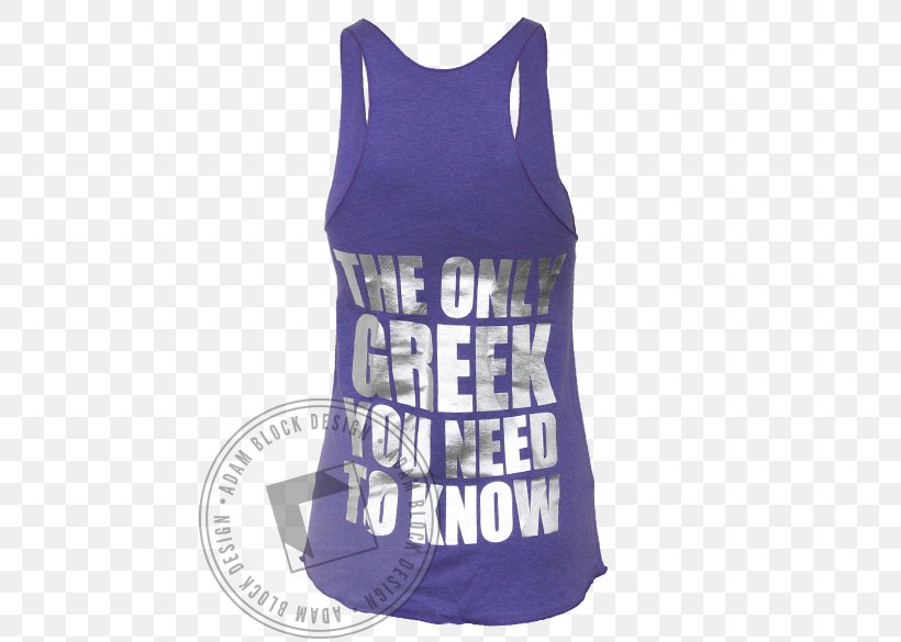 T-shirt Gilets Sleeveless Shirt Font, PNG, 464x585px, Tshirt, Active Tank, Gilets, Outerwear, Purple Download Free