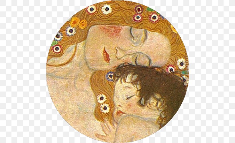 The Three Ages Of Woman The Kiss The Maiden Painting Child, PNG, 500x500px, Three Ages Of Woman, Art, Artist, Canvas, Child Download Free