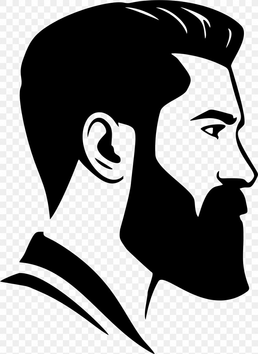 Beard Royalty-free Clip Art, PNG, 1690x2318px, Beard, Art, Artwork, Black, Black And White Download Free