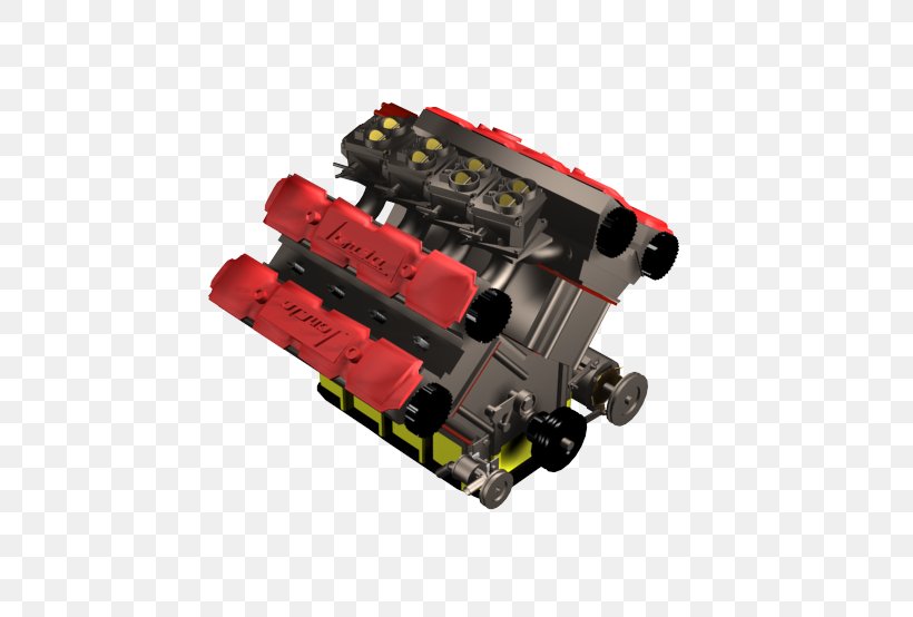 Car V8 Engine Cylinder Block Visualization, PNG, 543x554px, 3d Computer Graphics, Car, Alarm Device, Autodesk 3ds Max, Computer Hardware Download Free