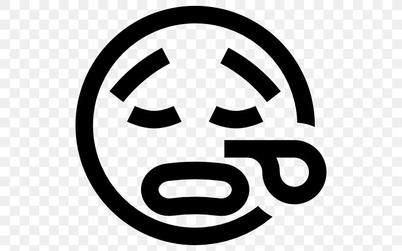 Emoticon Smiley Face Emoji, PNG, 512x512px, Emoticon, Anger, Area, Black And White, Emoji Download Free