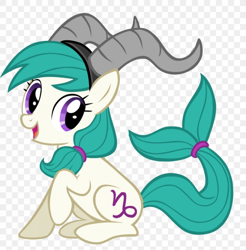 My Little Pony Capricorn Astrological Sign Astrology, PNG, 825x838px, Pony, Animal Figure, Aries, Art, Artwork Download Free