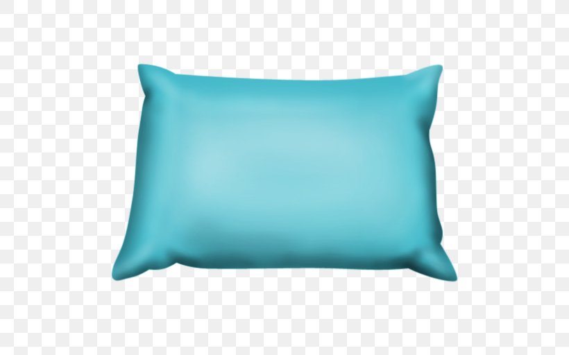 Pillow Clip Art, PNG, 512x512px, Pillow, Aqua, Bed, Blue, Couch Download Free