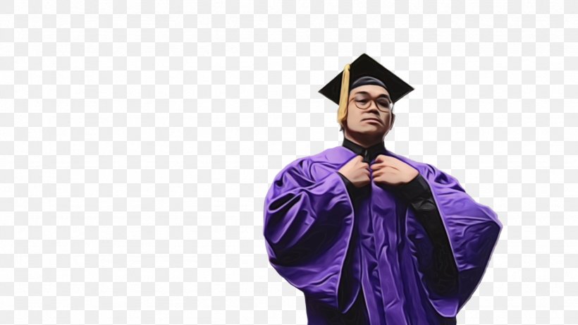 Robe Graduation Ceremony Doctor Of Philosophy Academician Purple, PNG, 1332x750px, Robe, Academic Dress, Academician, Costume, Doctor Of Philosophy Download Free