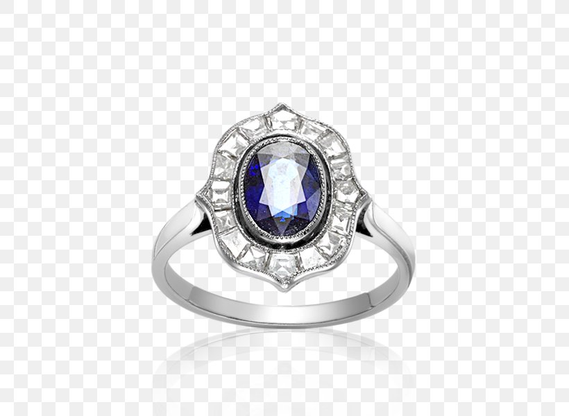 Sapphire Ring Body Jewellery Diamond, PNG, 600x600px, Watercolor, Cartoon, Flower, Frame, Heart Download Free