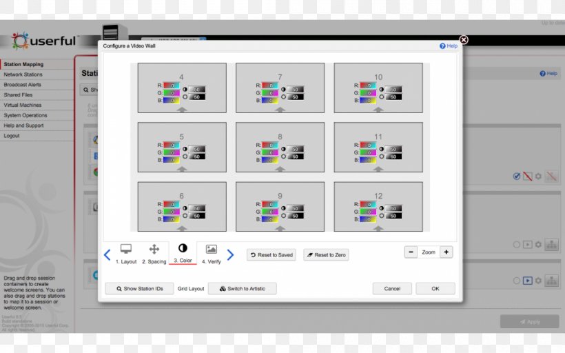 Screenshot Userful Design Video Wall Multimedia, PNG, 1000x625px, Screenshot, Brand, Grid, Media, Multimedia Download Free