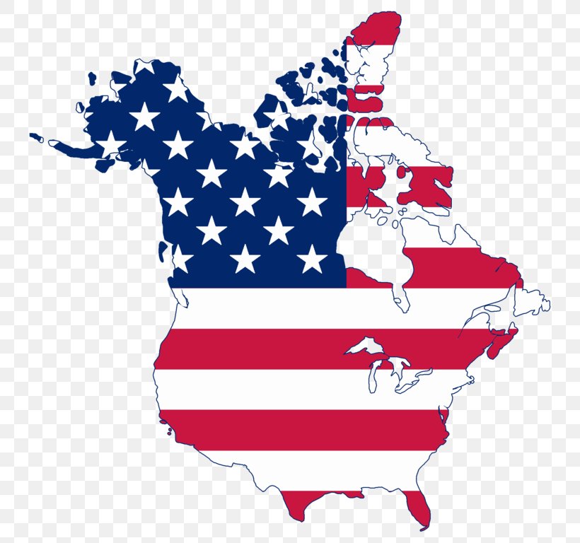 Flag Of The United States Canada Map Clip Art, PNG, 768x768px, United States, Blue, Canada, Fictional Character, Flag Download Free