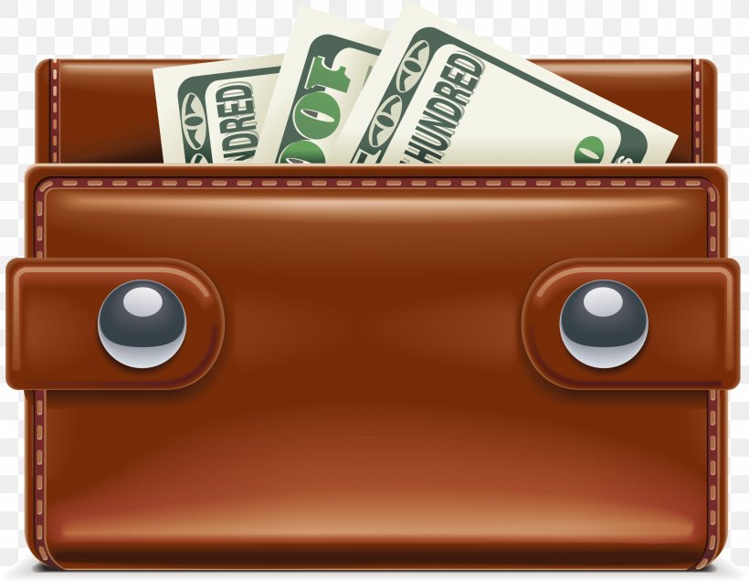 Wallet Leather, PNG, 2958x2297px, Wallet, Banknote, Brand, Briefcase, Brown Download Free