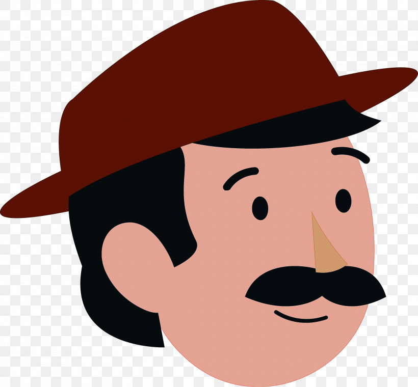 Cowboy Hat, PNG, 3000x2784px, Cartoon, Computer, Cowboy Hat, Drawing, Line Art Download Free