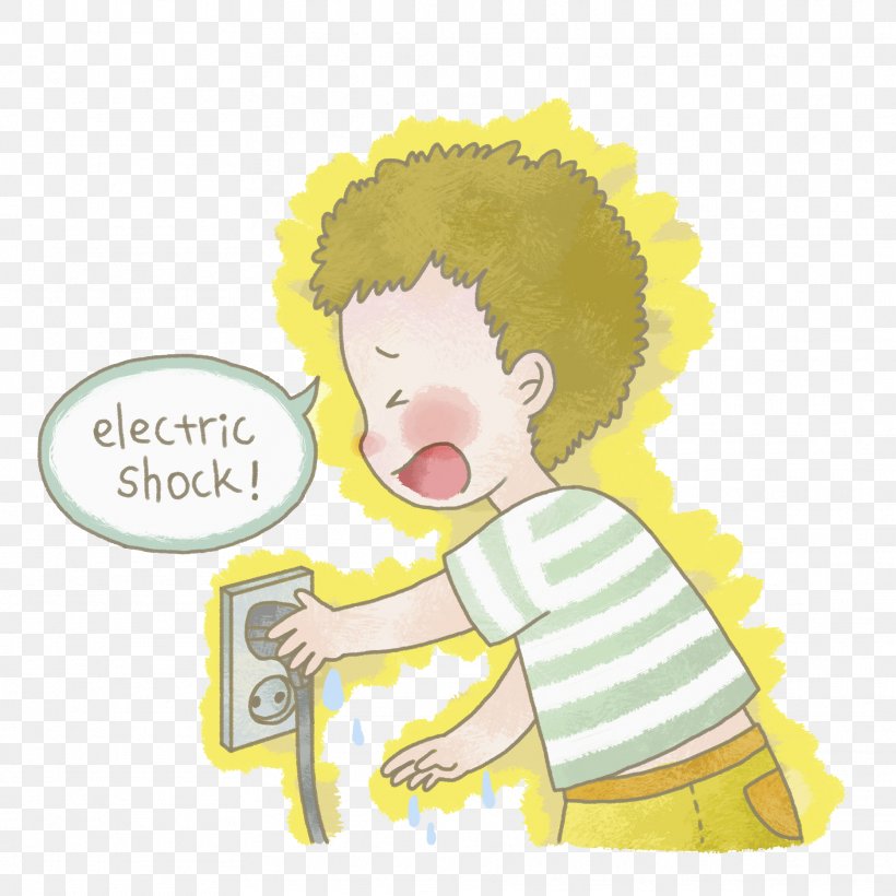 Electrical Injury Electricity Illustration, PNG, 1869x1869px, Electrical Injury, Ac Power Plugs And Sockets, Art, Boy, Cartoon Download Free