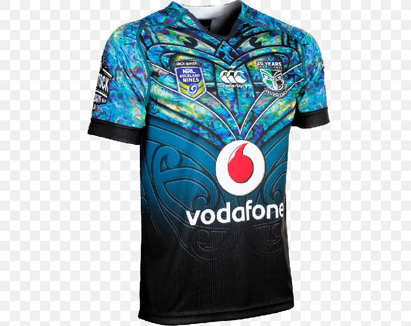 Jersey New Zealand Warriors 2015 NRL Auckland Nines Parramatta Eels, PNG, 585x650px, Jersey, Active Shirt, Brand, Canberra Raiders, Clothing Download Free