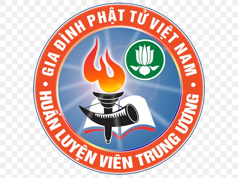 Logo Vietnamese Family Of Buddhists Emblem Brand Recreation, PNG, 600x612px, Logo, Area, Brand, Buddhism, Emblem Download Free