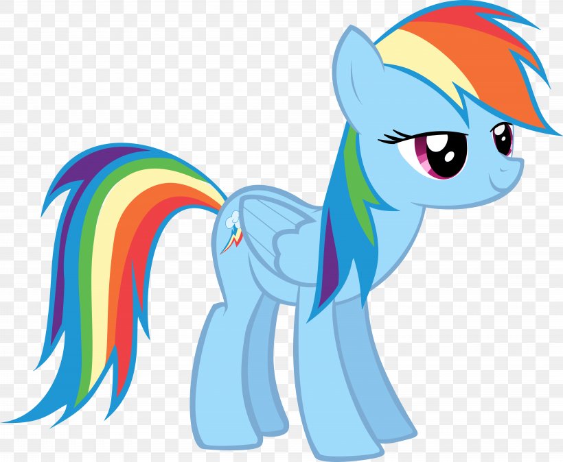 Rainbow Dash Pony Rarity Applejack Pinkie Pie, PNG, 8000x6579px, Rainbow Dash, Animal Figure, Applejack, Cartoon, Derpy Hooves Download Free