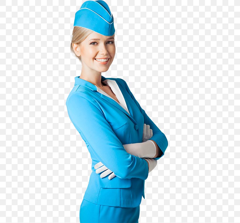 Flight Attendant Royalty-free Stock Photography, PNG, 386x761px, Flight Attendant, Aircraft Cabin, Aqua, Arm, Blue Download Free