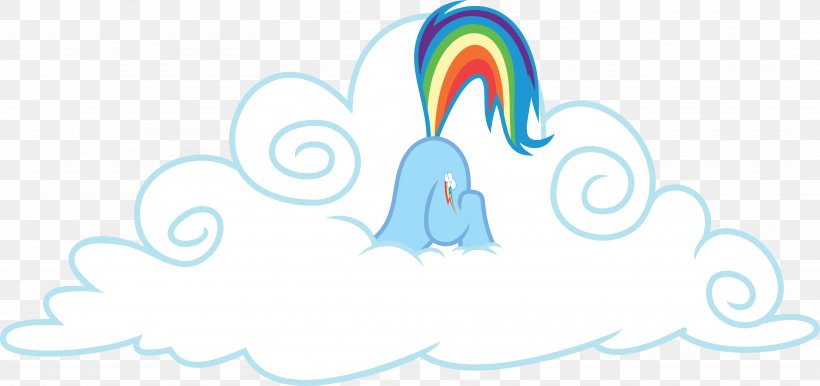 Rainbow Dash Pinkie Pie Pony Applejack Rarity, PNG, 3542x1668px, Watercolor, Cartoon, Flower, Frame, Heart Download Free