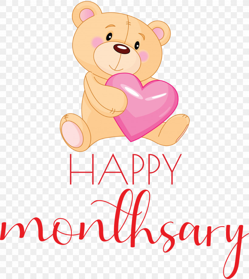 Happy Monthsary, PNG, 2675x3000px, Happy Monthsary, Bears, Biology, Meter, Science Download Free